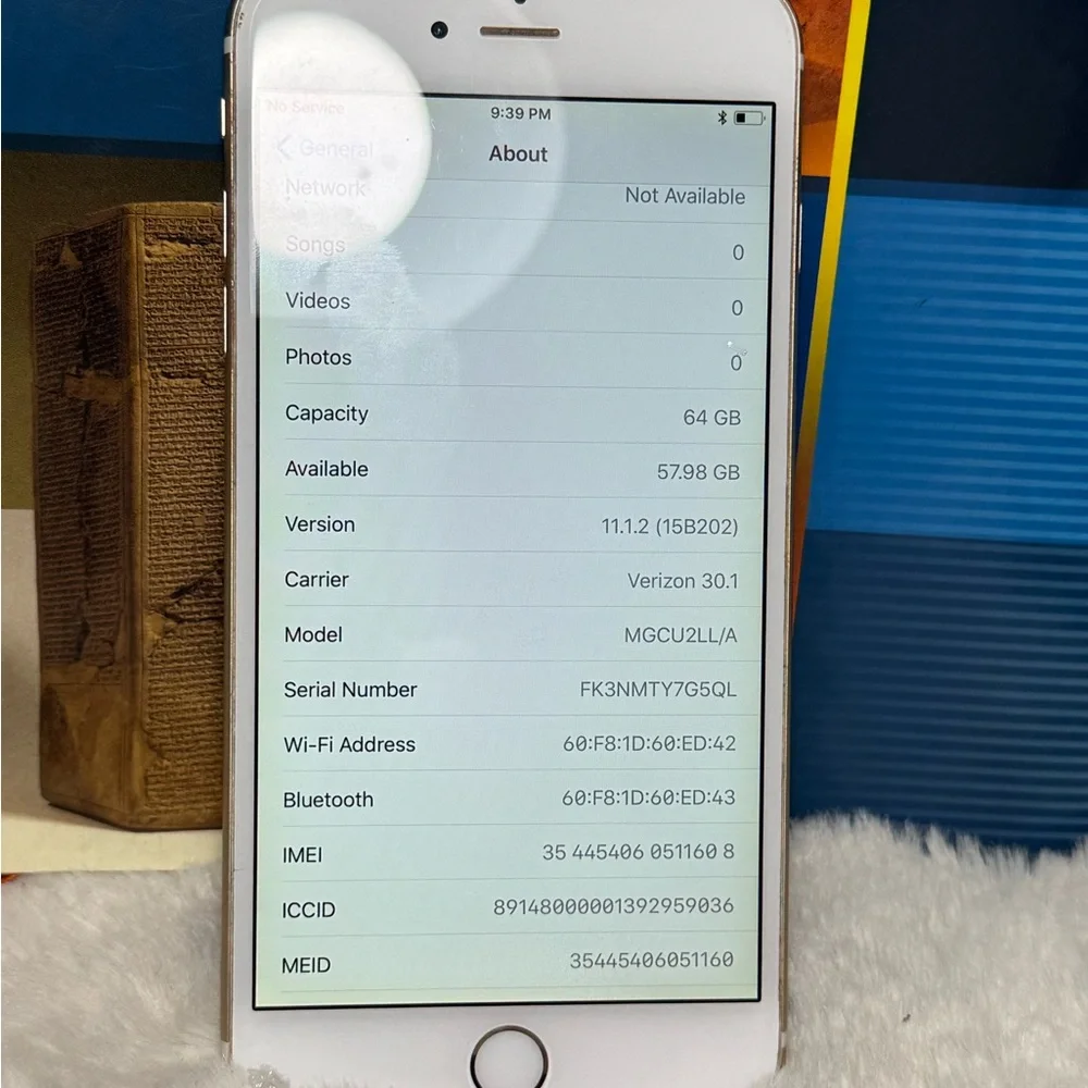 Apple Iphone 6 plus GOLD 64gb. Verizon